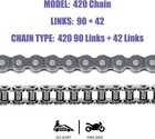 Jackshaft Assembly With 90 42 Links 420 Chain Kit For Ct200u Ct200u-ex Bt200x 