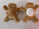 Adorable Melissa And Doug - Two Tan  Plush Dogs  Lay Flat   Stuffed Animals 10   