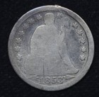 Love Token Engraved Jf On 1853 Liberty Seated Dime Silver 10c Ten Cent