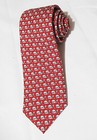 Vineyard Vines Silk Neck Tie Boys  Santa Whale Silk Tie Nwt 49 50 Made In Usa