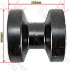 2 4 6 8pcs Bottom Roller For Takeuchi Tl8 Track Loader Heavy Equipment Track