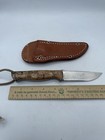 Bark River Usa Gunny Spalted Maple W   Black Liners Leather Sheath