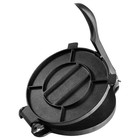 Kffkff Tortilla Press  10-inch Cast Iron Roti   Tortilla Maker  With 100 Sheets