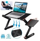 360   Adjustable Laptop Table Stand Lap Sofa Bed Tray Foldable Pc Notebook Desk