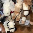 4 Wells Fargo Plush Horses Lot-snowflake nellie el Toro mack   