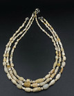 Old Ancient Antique Bronze Age Shell Beads From South Asia 