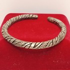 Circa 1500-1000 Bc Ancient Celtic Engraved Bronze Bracelet