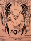 Hells Angels 1997 Poster Oakland Original Flier Outlaw Motorcycle Club 1  81