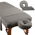 Deluxe Flannel Massage Table Sheet Set By  - - 3 Piece Set Includes Face Stone