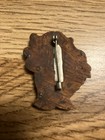 Rare Disney  Happy Snow White Seven Dwarfs Syrocco Figural 3d Pin Vintage Wood