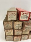 Vintage Piano Roll Lot Qrs Player March Song Word Pistol Packin White Christmas