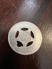 Vintage Aluminum Good Luck Coin Token Judy   Walt Furbay  1957