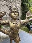 South East Asian Bronze Nataraja Statue - Deities 47cm Tall 4 5kg