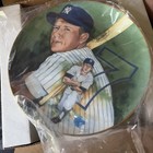 Mickey Mantle Gold Marigold Collectors Plate