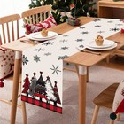 Christmas Tree Table Runner Merry Christmas Decorations For Home Xmas Party