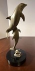 1999 Wyland Bronze Sculpture Called Double Dolphins 215 950 Rare  Hard To Find