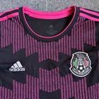 Mexico 2020-2021 Adidas Home Football Shirt National Soccer Jersey Blk pink Xxl