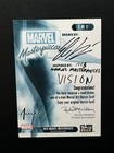 2016 Marvel Masterpieces Vision Sketch Card After Jusko