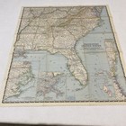 United States Map Date 02 1947 - National Geographic Map - 30    X 26 1 2   