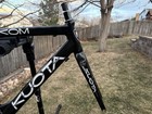 Large 2008 Kuota Kom Carbon Frameset Frame W fork 3 24 Pounds   