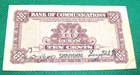 1927 China Banknote - Bank Of Communications Shanghai  10 Cents P141a  S634