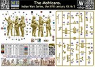Master Box 35232 The Mohicans Indian Wars Series The Xviii Century Kit No5 1 35