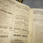 Vintage Carnegie Hall Program With Philharmonic Orchestra November 1943
