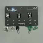 Coraline Icons Cuff Earring Set Of 6 Dragonfly Cat Stone Web Star New