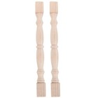 Unfinished Khaki Wooden Balusters For Staircase Indoor Home Improvement