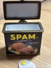 Vtg Spam Porcelain Hinged Trinket Box  Phb Midwest Of Cannon Falls W Egg Perfect
