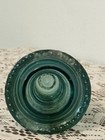 Aqua Blue green Glass Telegraph Insulator - Blue Green Glass Insulator