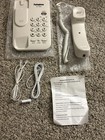 Corded Phone Caller Id Wall desktop Landline Telephone For Home Office White