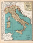 1938 Vintage Italy Map Gallery Wall Decor Antique Atlas Map Of Italy 2874