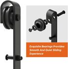 6 6ft Heavy Duty Sliding Barn Door Hardware Track Kit For One 36 -40  Wide Door