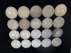 1921-d Morgan Silver Dollar Lot Of 20 Coins    Vf  very Fine  Same-mint 90  Silver