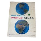 1966 Rand Mcnally World Atlas - Hardcover