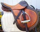 Stubben English jump cross Country Saddle - Imperator - 17 5  Seat - Great 