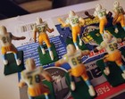 Tudor Electric Football Custom Chargers Haiti Reproduction With Number Sheet