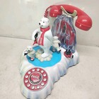 Vintage 2000 Coca cola Animated Polar Bear Landline Telephone 