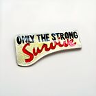 Only The Strong Survive Darwin Vintage Lapel Hat Pin Ca