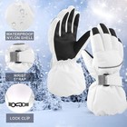 Kids Winter Glove Boys Girls Snow Ski Waterproof Gloves For Teens Fleece Lini   