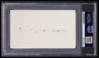 Billy Williams Signed Index Card  psa  Chicago Cubs Auto Oakland Athletics