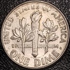 1946 Roosevelt Dime - Au - 90  Silver 10c