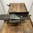 Vintage 4  1 8   Jointer Planner Cast Iron With Fence Wood Working