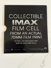Interstellar Imax 70mm Film Cell
