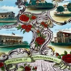 South Pasadena Ca California Antique Souvenir China Dish Plate