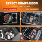 Center Console Organizer Tray For Chevy Silverado Gmc Sierra 2014 2015 2016 2019