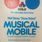 Vintage Disney Babies Musical Mobile 1984 Dolly  661 Usa Works Complete W  Box