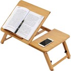 Adjustable Wood Laptop Folding Lap Desk Notebook Bed Tray Table Portable Stand
