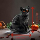 20 Pcs Mini Black Cat Figurines Halloween Miniature House Decor